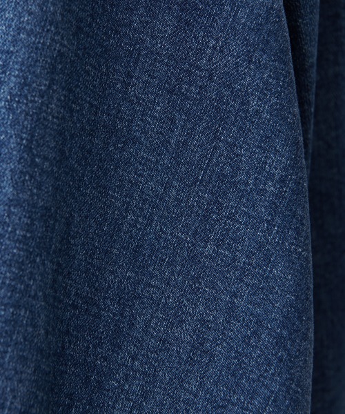 BEARDSLEY(ビアズリー)の「袖口がリブ ボリューム感が◎柔らかい生地感 袖パフGジャン(デニムジャケット・レディース・インディゴブルー・FREE)」の11枚目の写真