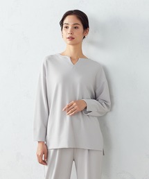 【セットアップ対応】 キーネックカットソー