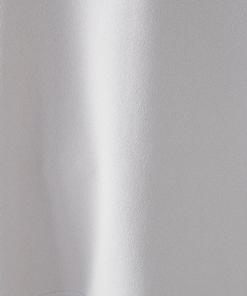 COMME CA ISM(コムサイズム)の「【セットアップ対応】 キーネックカットソー(Tシャツ/カットソー・レディース・ライトグレー/ブラック/ネイビー・MEDIUM/LARGE)」の18枚目の写真