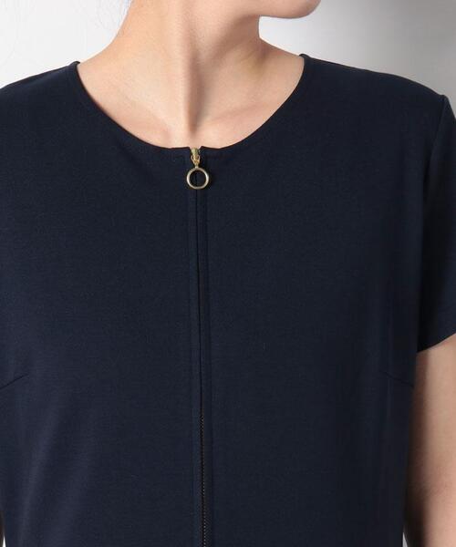 agnes b.（アニエスベー）の「JX63 ROBE ワンピース（ワンピース・レディース・ネイビー・1/2）」の7枚目の写真