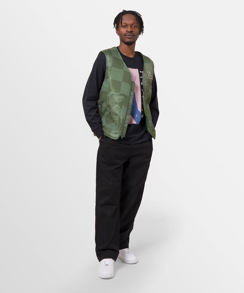 HUF(ハフ)の「PLEASURES MIDLAND VEST / HUF プレジャーズ コラボ(ブルゾン・メンズ・オリーブ・MEDIUM/LARGE/X-LARGE)」の7枚目の写真