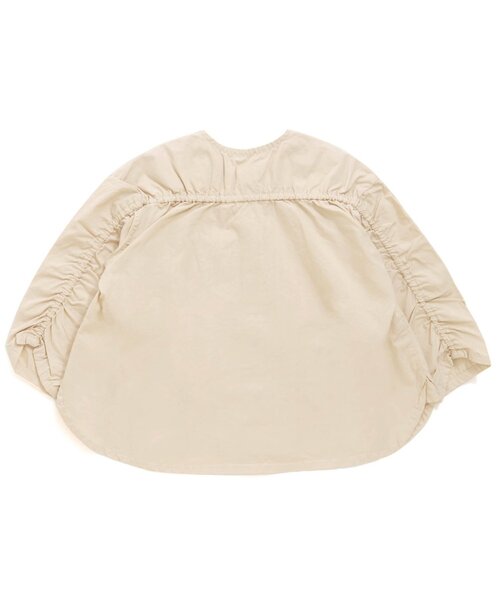 Ampersand(アンパサンド)の「/premier シャーリングシャツブルゾン(シャツ/ブラウス・キッズ・ダークグリーン/ライトグレー/イエロー・100/110/130/140/120/90)」の7枚目の写真