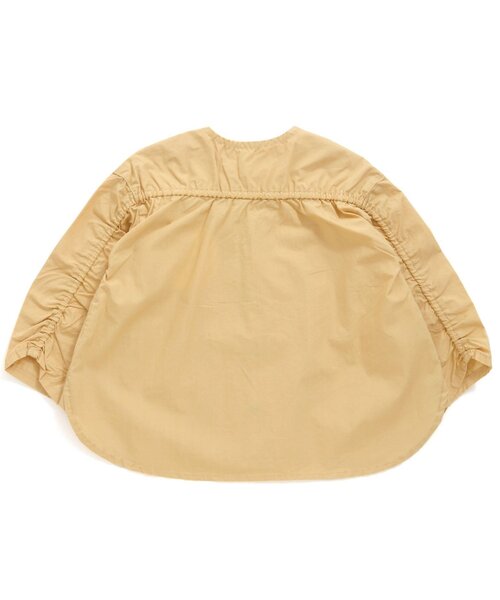 Ampersand(アンパサンド)の「/premier シャーリングシャツブルゾン(シャツ/ブラウス・キッズ・ダークグリーン/ライトグレー/イエロー・100/110/130/140/120/90)」の8枚目の写真