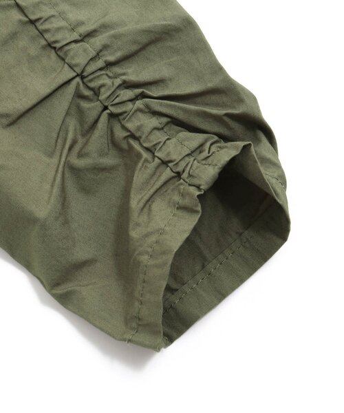 Ampersand(アンパサンド)の「/premier シャーリングシャツブルゾン(シャツ/ブラウス・キッズ・ダークグリーン/ライトグレー/イエロー・100/110/130/140/120/90)」の16枚目の写真