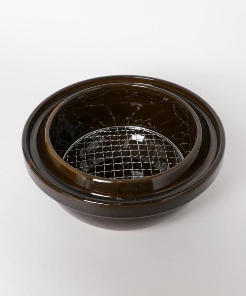 URBAN RESEARCH DOORS（アーバンリサーチドアーズ）の「『WEB限定』長谷園　いぶしぎん 小（鍋/フライパン・レディース・ダークブラウン・SMALL）」の4枚目の写真