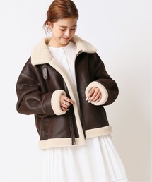 U by SPICK&SPAN | ≪追加≫スタンドネック フライトジャケット2◆(ブルゾン)