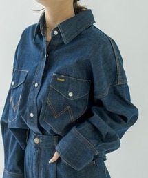 mystic（ミスティック）の「Wrangler別注ショートシャツジャケット（シャツ/ブラウス）」