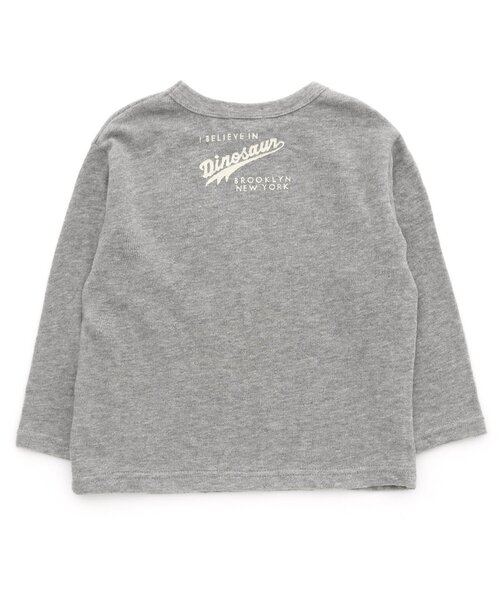 F.O.KIDS(エフオーキッズ)の「恐竜長袖Tシャツ(Tシャツ/カットソー・キッズ・エンジ/カーキ/グレー/キナリ・120/90/110/80/95/140/100/130)」の7枚目の写真
