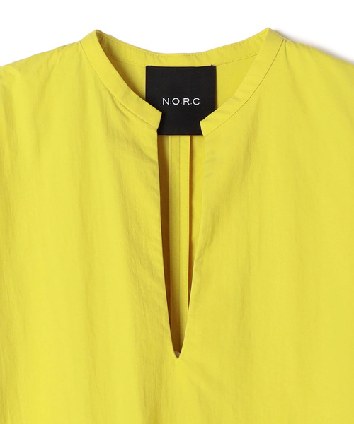 N.O.R.C(ノーク)の「ヘムボリュームワンピース(ワンピース・レディース・ブラック/グレー/カーキ/イエロー・S/M)」の15枚目の写真