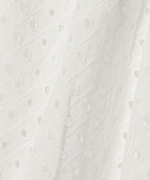 BeAMS DOT(ビームスドット)の「【WEB限定】BeAMS DOT / フリル襟 レース ミニワンピース(ワンピース・レディース・ホワイト/グリーン・FREE)」の21枚目の写真