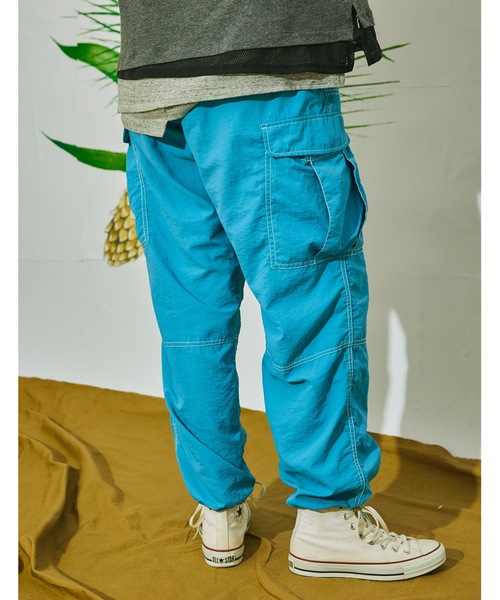 AlexanderLeeChang(アレキサンダーリーチャン)の「NYLON CARGO PANTS AC-042203(カーゴパンツ・メンズ・スカイブルー/グレー/ブラック・3/2)」の19枚目の写真