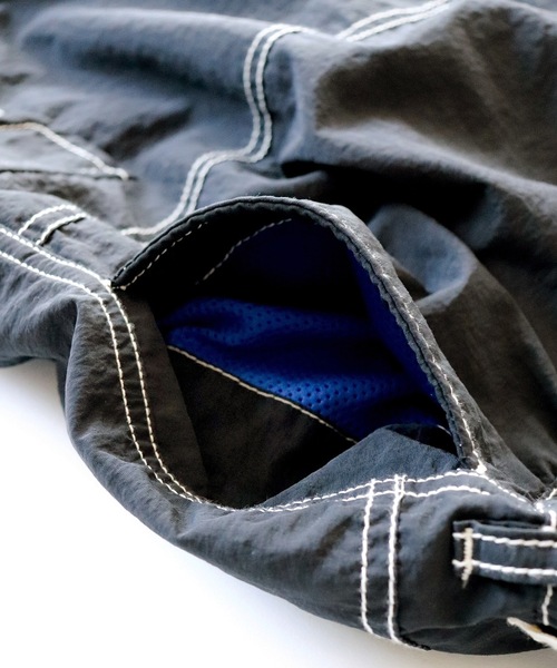 AlexanderLeeChang(アレキサンダーリーチャン)の「NYLON CARGO PANTS AC-042203(カーゴパンツ・メンズ・スカイブルー/グレー/ブラック・3/2)」の12枚目の写真