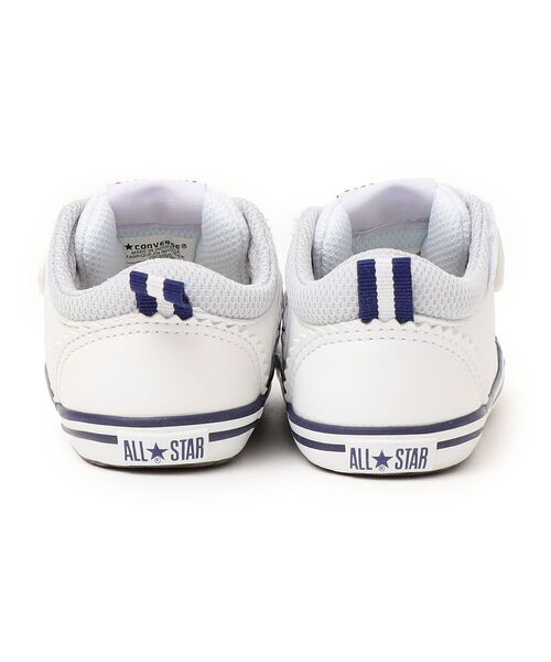 CONVERSE(コンバース)の「CONVERSE:MINI ALL STAR N V-1(スニーカー・キッズ・ホワイト・14/13/15 )」の4枚目の写真