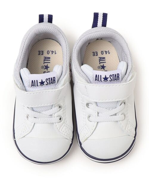 CONVERSE(コンバース)の「CONVERSE:MINI ALL STAR N V-1(スニーカー・キッズ・ホワイト・14/13/15 )」の5枚目の写真