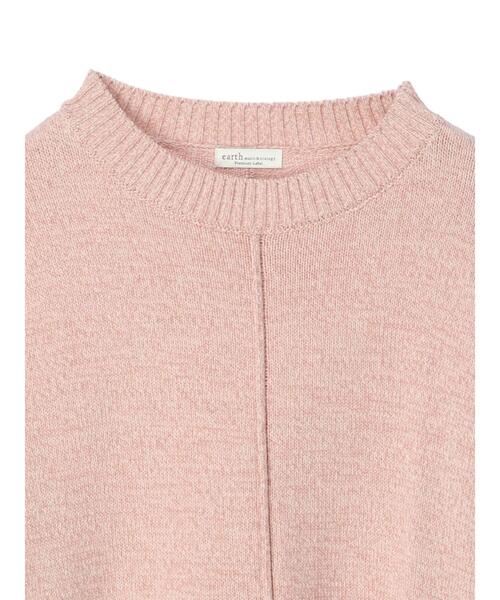 earth music&ecology(アースミュージックアンドエコロジー)の「デニム見えニットプルオーバー*(ニット/セーター・レディース・オフホワイト/ピンク/ダークブルー・FREE)」の22枚目の写真