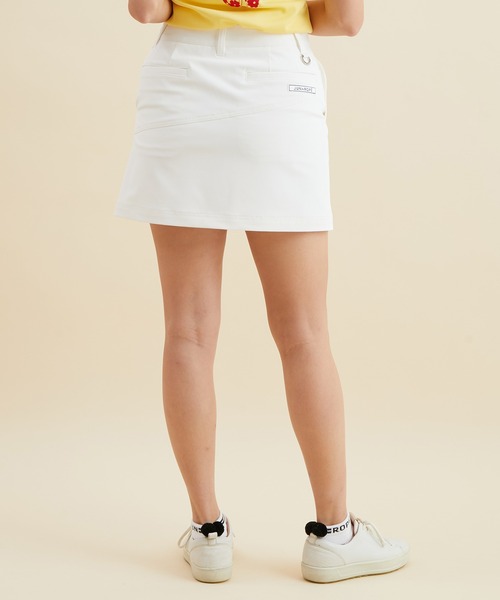 JUN&ROPE'(ジュンアンドロペ)の「【UV】【撥水】【防透】ボディシェルサイドプリーツスカート(スカート・レディース・ネイビー/ブラック/イエロー/オレンジ/ホワイト・M/X-SMALL/S/L)」の10枚目の写真