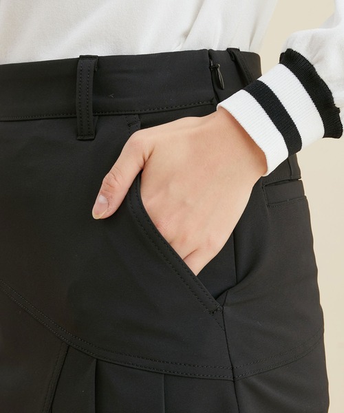 JUN&ROPE'(ジュンアンドロペ)の「【UV】【撥水】【防透】ボディシェルサイドプリーツスカート(スカート・レディース・ネイビー/ブラック/イエロー/オレンジ/ホワイト・M/X-SMALL/S/L)」の19枚目の写真