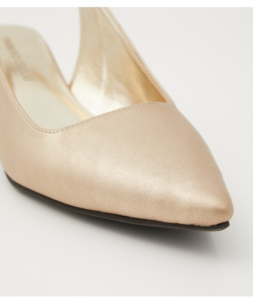 RODEO CROWNS WIDE BOWL（ロデオクラウンズワイドボウル）の「CLEAR HEEL MULE（パンプス・レディース・ネイビー/ゴールド/ライム・MEDIUM/LARGE/SMALL）」の10枚目の写真