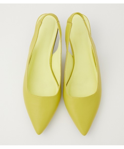 RODEO CROWNS WIDE BOWL（ロデオクラウンズワイドボウル）の「CLEAR HEEL MULE（パンプス・レディース・ネイビー/ゴールド/ライム・MEDIUM/LARGE/SMALL）」の14枚目の写真