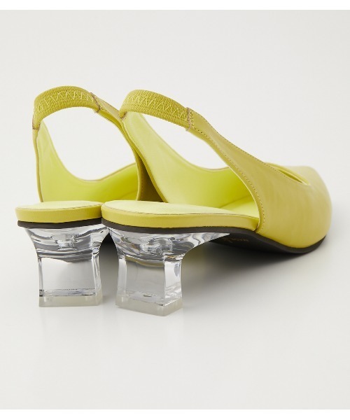 RODEO CROWNS WIDE BOWL（ロデオクラウンズワイドボウル）の「CLEAR HEEL MULE（パンプス・レディース・ネイビー/ゴールド/ライム・MEDIUM/LARGE/SMALL）」の15枚目の写真