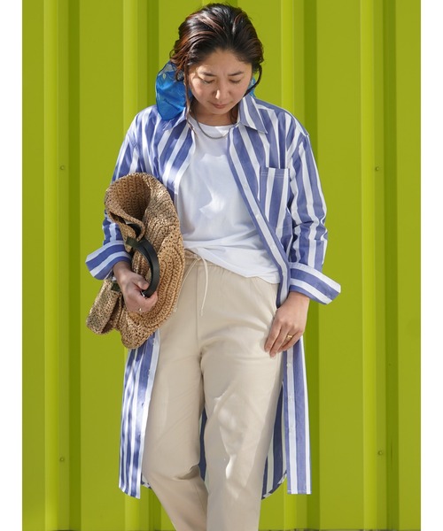 BANANA REPUBLIC FACTORY STORE（バナナリパブリック ファクトリーストア）の「【BANANA REPUBLIC FACTORY STORE】ロングスリーブTシャツ（Tシャツ/カットソー・レディース・ネイビー/ホワイト/ブルー・L/XS/M/S）」の11枚目の写真