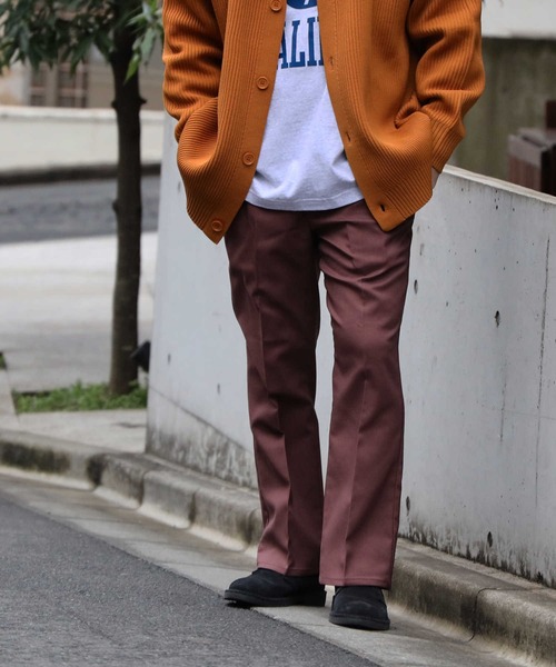 BACK NUMBER（バックナンバー）の「【BACK NUMBER】カラーフレアパンツ（スラックス・メンズ・ブラウン/レッド/ブルー/グリーン・M/L）」の3枚目の写真