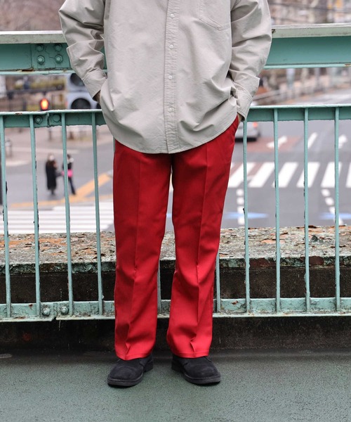 BACK NUMBER（バックナンバー）の「【BACK NUMBER】カラーフレアパンツ（スラックス・メンズ・ブラウン/レッド/ブルー/グリーン・M/L）」の2枚目の写真