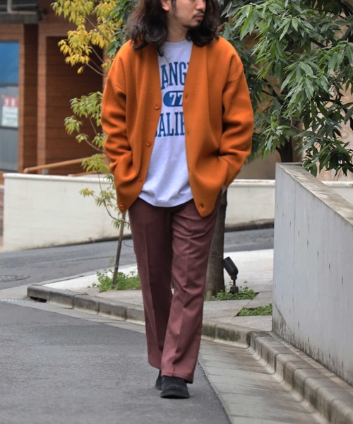 BACK NUMBER（バックナンバー）の「【BACK NUMBER】カラーフレアパンツ（スラックス・メンズ・ブラウン/レッド/ブルー/グリーン・M/L）」の22枚目の写真