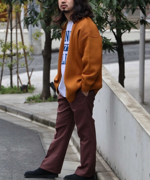 BACK NUMBER（バックナンバー）の「【BACK NUMBER】カラーフレアパンツ（スラックス・メンズ・ブラウン/レッド/ブルー/グリーン・M/L）」の10枚目の写真