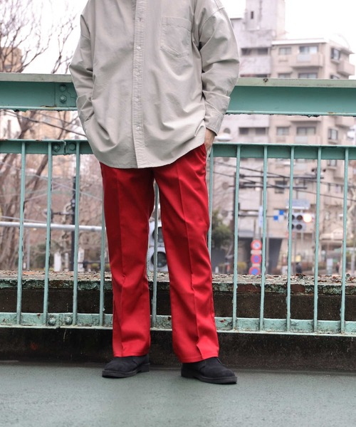 BACK NUMBER（バックナンバー）の「【BACK NUMBER】カラーフレアパンツ（スラックス・メンズ・ブラウン/レッド/ブルー/グリーン・M/L）」の11枚目の写真