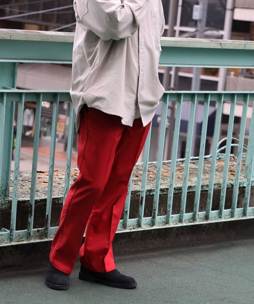 BACK NUMBER（バックナンバー）の「【BACK NUMBER】カラーフレアパンツ（スラックス・メンズ・ブラウン/レッド/ブルー/グリーン・M/L）」の20枚目の写真