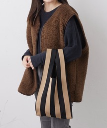 Actually | KNIT MARKET BAG ニット マーケットバッグ(ハンドバッグ)