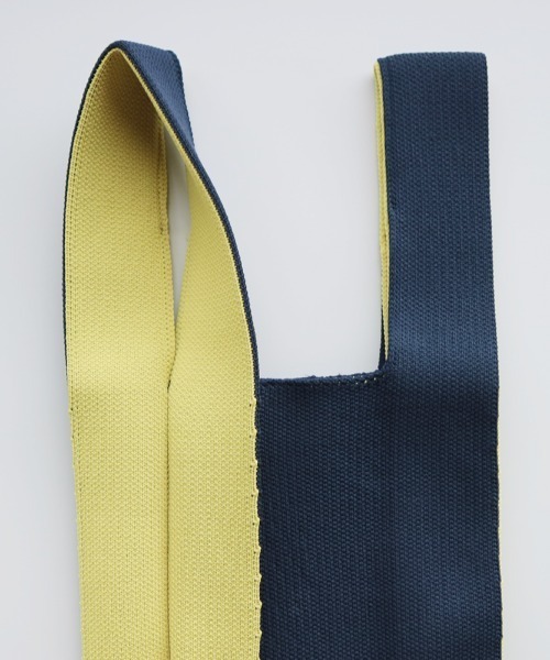 Actually（アクチュアリー）の「KNIT MARKET BAG ニット マーケットバッグ（ハンドバッグ・レディース・ブラック/レッド/ブルー/グリーン/パープル/ネイビー・フリー）」の18枚目の写真