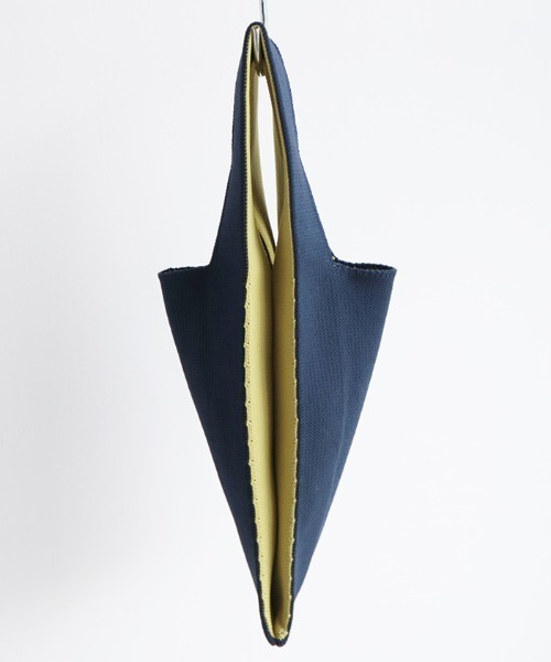 Actually（アクチュアリー）の「KNIT MARKET BAG ニット マーケットバッグ（ハンドバッグ・レディース・ブラック/レッド/ブルー/グリーン/パープル/ネイビー・フリー）」の19枚目の写真