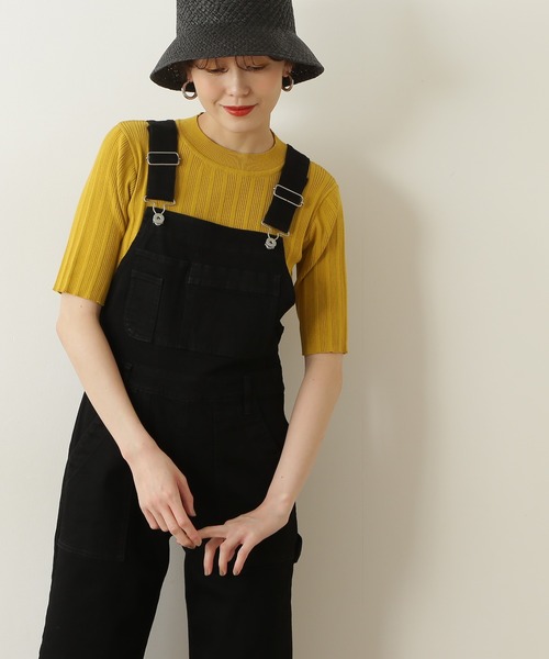 N.（N. Natural Beauty Basic）（エヌエヌナチュラルビューティーベーシック）の「◆コットンレーヨンランダムリブニット（ニット/セーター・レディース・グレイッシュベージュ/クリーム/ブルー/ネイビー/イエロー・MEDIUM）」の12枚目の写真