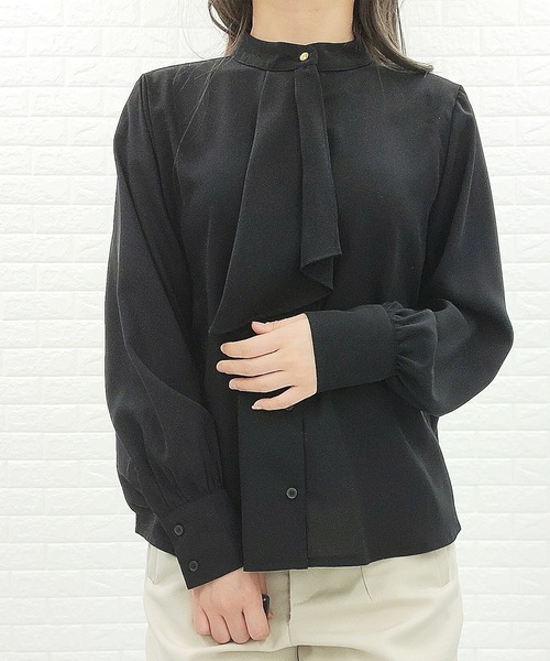 セール ボウタイブラウス 無地 シャツ ブラウス Lace Ladies レースレディース のファッション通販 Zozotown