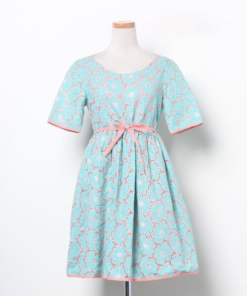 セール ブランド古着 刺繍半袖ワンピース ワンピース Cherry Ann チェリーアン のファッション通販 Zozoused