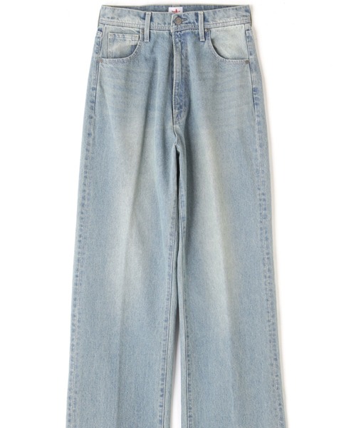 CIMARRON(シマロン)の「(CIMARRON)ワイドデニムパンツ(デニムパンツ・レディース・ホワイト/ブルー・25/26)」の21枚目の写真