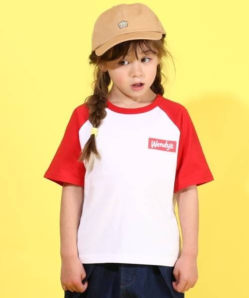 BABYDOLL（ベビードール）の「WENDYS 親子お揃い Tシャツ 6695K（Tシャツ/カットソー・キッズ・レッド/ターコイズブルー・130cm/110cm/120cm/80ｃｍ/90cm/140cm/100cm）」の6枚目の写真