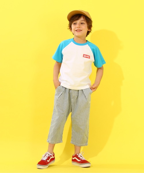 BABYDOLL（ベビードール）の「WENDYS 親子お揃い Tシャツ 6695K（Tシャツ/カットソー・キッズ・レッド/ターコイズブルー・130cm/110cm/120cm/80ｃｍ/90cm/140cm/100cm）」の13枚目の写真
