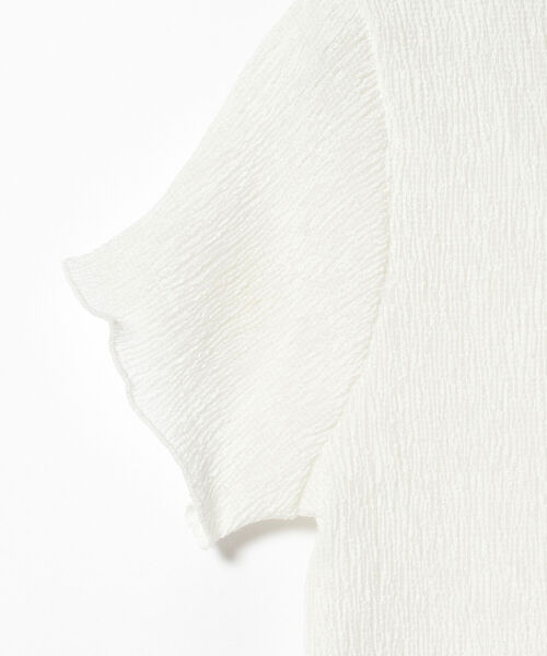 Ray BEAMS（レイビームス）の「Ray BEAMS / センターシーム キリカエ Tシャツ（Tシャツ/カットソー・レディース・ブラック×ホワイト/オレンジ・ONE SIZE）」の19枚目の写真