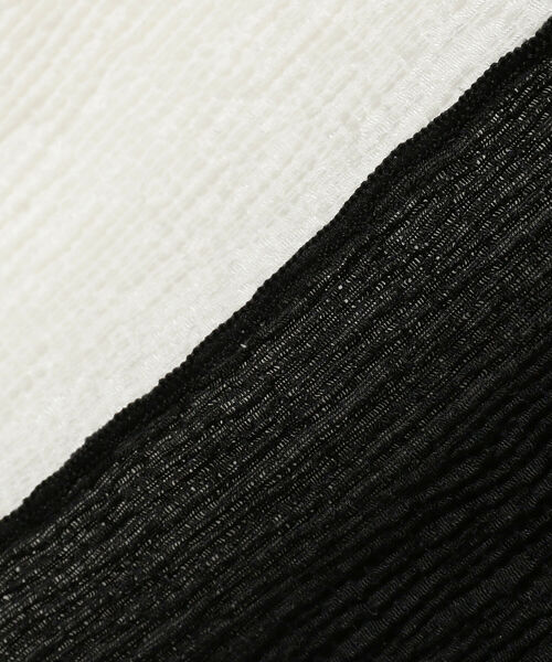 Ray BEAMS（レイビームス）の「Ray BEAMS / センターシーム キリカエ Tシャツ（Tシャツ/カットソー・レディース・ブラック×ホワイト/オレンジ・ONE SIZE）」の22枚目の写真