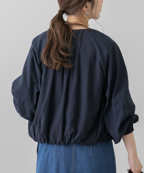 URBAN RESEARCH Sonny Label シアー ブルゾン ネイビー URBAN RESEARCH Sonny Label（アーバンリサーチサニーレーベル