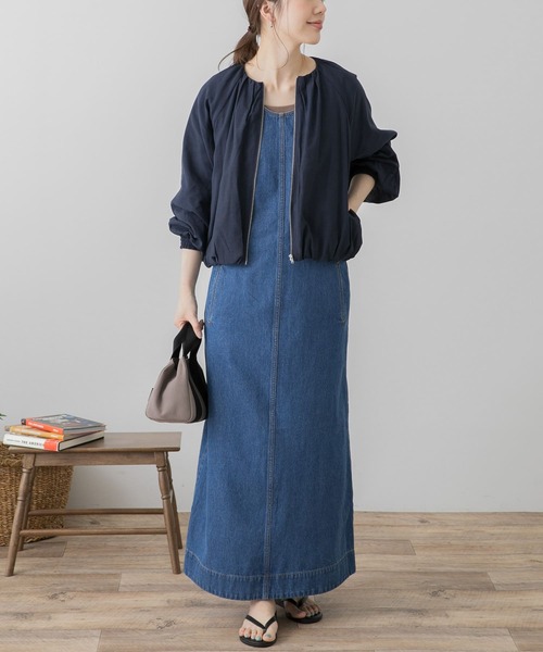 URBAN RESEARCH Sonny Label(アーバンリサーチサニーレーベル)の「ギャザーブルゾン(ブルゾン・レディース・ナチュラル/カーキ/ネイビー・FREE)」の15枚目の写真