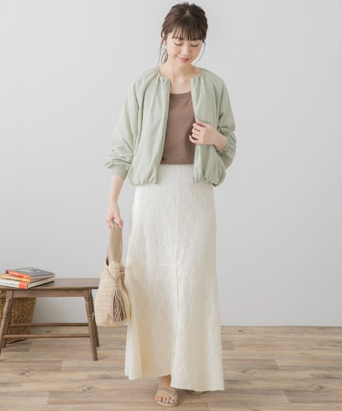 URBAN RESEARCH Sonny Label(アーバンリサーチサニーレーベル)の「ギャザーブルゾン(ブルゾン・レディース・ナチュラル/カーキ/ネイビー・FREE)」の5枚目の写真