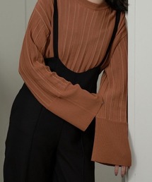 lawgy | long cuffs pleats knit(ニット/セーター)