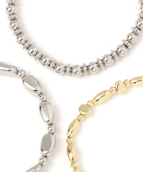 LOWRYS FARM（ローリーズファーム）の「3SETゴムブレス　273978（ブレスレット・レディース・ホワイト/その他1/ブルー系その他・FREE）」の7枚目の写真