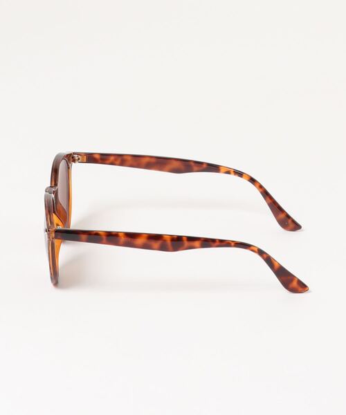 Me%（ミィパーセント）の「ポイントボストンサングラス（サングラス・レディース・ダークブラウン/ブラック系その他・FREE）」の5枚目の写真