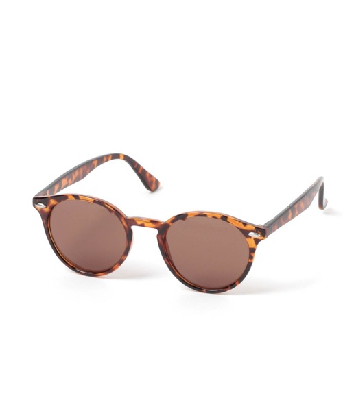 Me%（ミィパーセント）の「ポイントボストンサングラス（サングラス・レディース・ダークブラウン/ブラック系その他・FREE）」の22枚目の写真