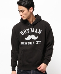 WHO'S WHO gallery | 【期間限定セール】【BOYMAN】クラックカレッジフードパーカー(パーカー)